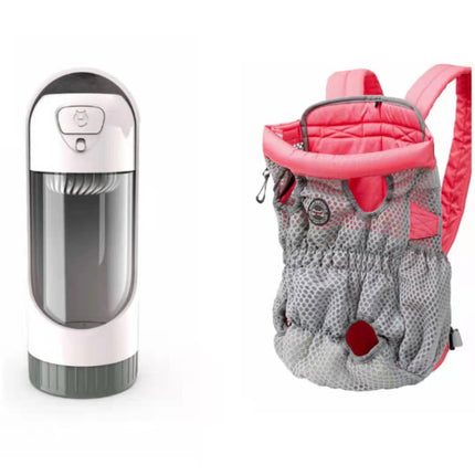 Pet Carrier Backpack Outdoor Travel Mesh Breathable Shoulder Bags
