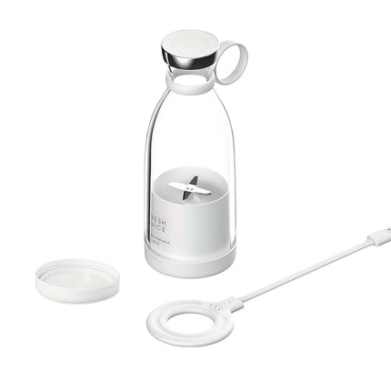 350ML Portable Electric Wireless Mini Fruit Blender Juicer - Perfect for On-the Go!