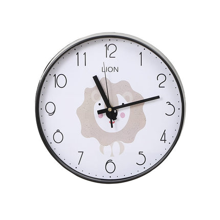 Round Silent Sweep Second Wall Clock Home Wall Clock Decoration