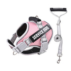 Pink Chest Strap + Leash / XS