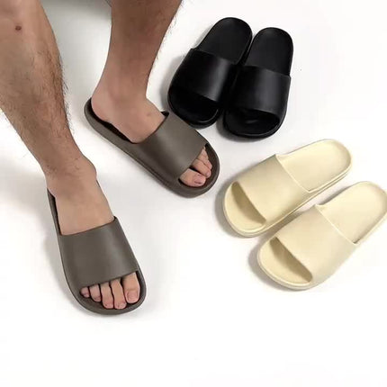 4 pcs set Men's & Unisex Slip- Slippers Suitable for Indoor/Outdoor Wear - Lightweight