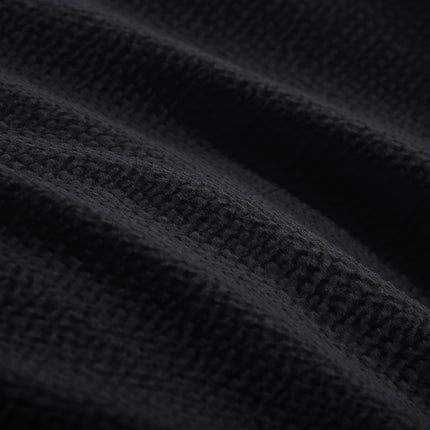 1 Set Seersucker Bed Set - King Size Duvet Cover & 2 Pillowcases (Queen Compatible)