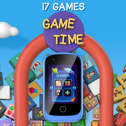 Youngsters's Smartphone Toy, Unicorn Silicone Case, Music, Photography, Flashlight, Habit Training, Painting and Other Learning Functions, 17 Puzzle Games, The Best Gift for Youngsters's Festival, Birthday, Christmas for Youn