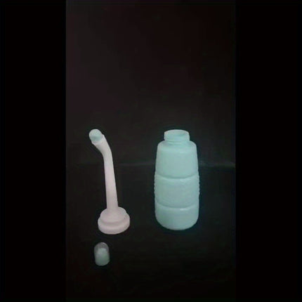 Portable Bidet Sprayer Bottle 350ml - Contemporary Style, Round Shape, Front Nozzle,
