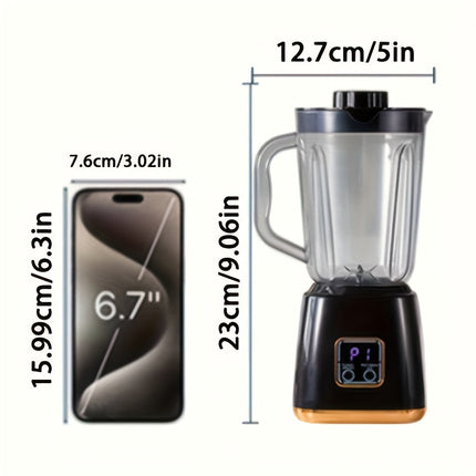 Juicer, Easy to Clean, 7.4V Perfect for Smoothies and Fresh Fruit Drinks with Digital Display