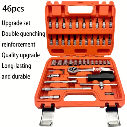 Tool Kit Set, Professional High-Quality Automotive Repair Tools - 46/53/61/82/151pcs
