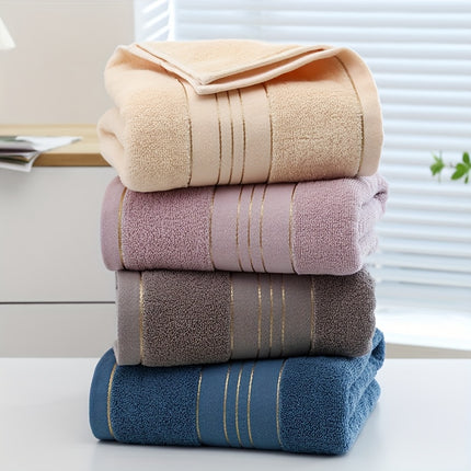 1 Cotton Bath Towel - Soft and Highly Absorbent, Lightweight and Portable, Suitable Travel