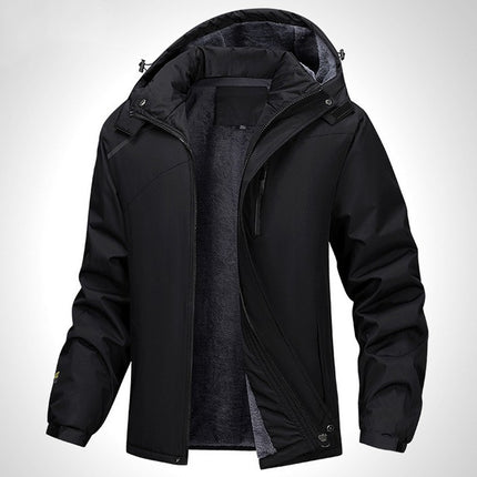 Plus Size Loose And Warm Coat For Men