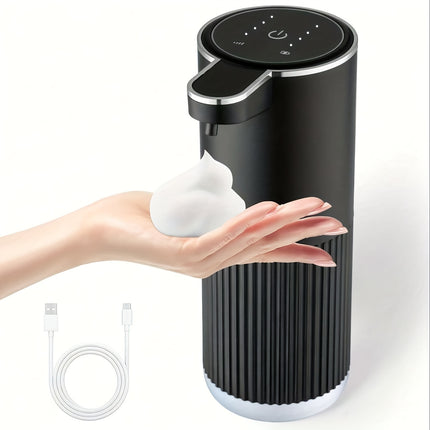 1pc Smart Automatic Soap Dispenser for Home Use with Battery and Liquid Level Display,