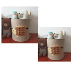Hedgehog 2pcs / 29cm in diameter 30cm in heigh