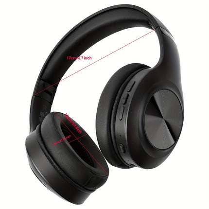 Headband Wireless Headphones Foldable Wireless Headset Wireless Headphones Spliced Large Earcups with