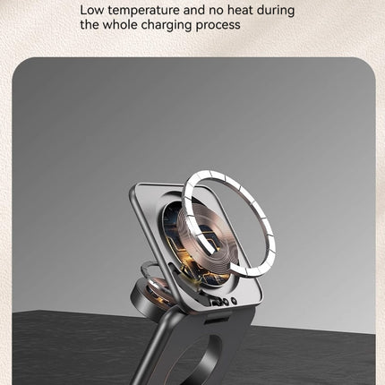 Foldable Magnetic Wireless Charger Mobile Phone Holder