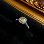Olive zircon