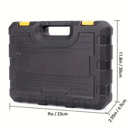 43pcs Professional Screwdriver Set with Magnetic Bit Holder - Chrome Vanadium Steel,