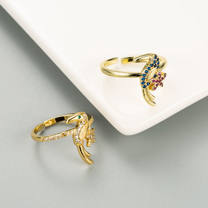 Creative And Unique Woodpecker-Shape Ring