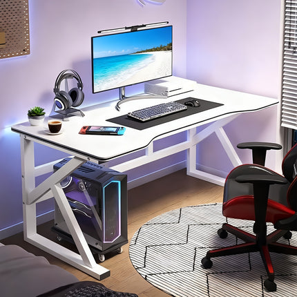 Durable Multifunctional Desk | K-Type Stable Leg Design, Contemporary Style, Easy to Clean and Assemble