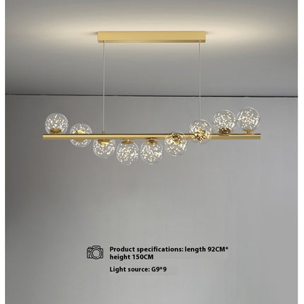 Dining Room Chandelier Creative 3D Long Chandelier