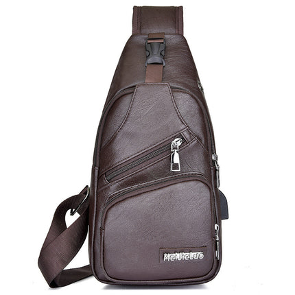 Men's Casual One Shoulder Messenger Waist Bag