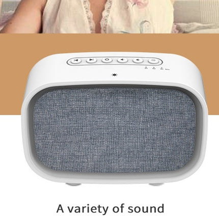 White Noise Sound Machine Natural Sounds USB Timed Shutdown For Baby Adults Sleeping Relaxation LED Night Lights Bedroom