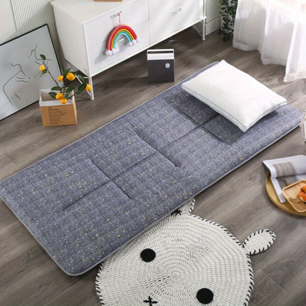 Japanese Floor Mattress - Portable Foldable Camping Bed with Thick Foam Cushioning, Lightweight