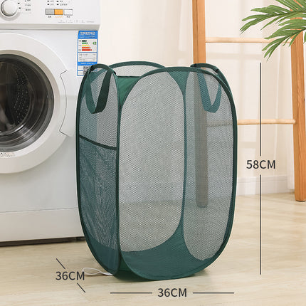 Upgraded Portable Laundry Folding Linen Large Hollow Toy Storage Household Basket