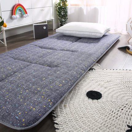 Japanese Floor Mattress - Portable Foldable Camping Bed with Thick Foam Cushioning, Lightweight
