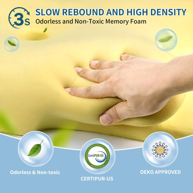 New-style Viscose Shaped All-season Breathable Cervical Pillow