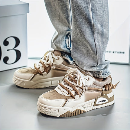 Men'S 2025 Summer Sneakers - Breathable Low-Top Lace-Up Casual Shoes with Rope Lacing,