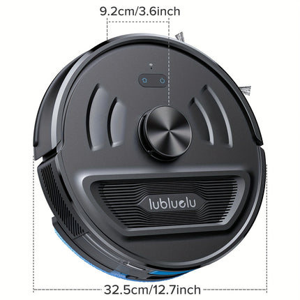 Lubluelu L20 MAX(White) Robot Vacuum And Mop, with 2.5L Self Emptying Station for 60 Days,