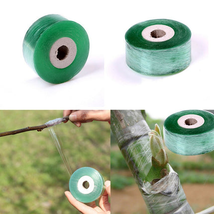 2CM x 100M / 1 Roll Grafting Tape Garden Tools Fruit Trees Secateurs Graft Branch Gardening bind belt PVC Tie Tape - GARDIWALL