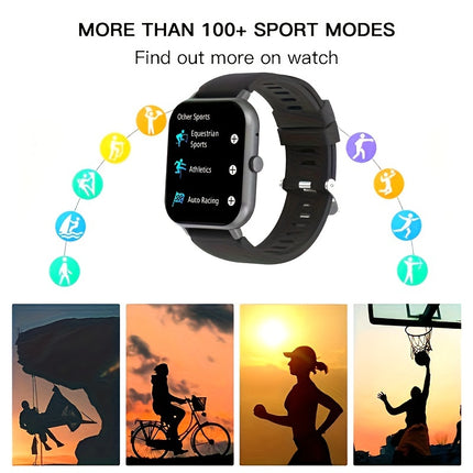 Smartwatch for Men And Women Gift, 4.65 cm Full Touch Screen Smartwatch with Text And Call Capabilities