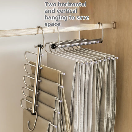 Stainless Steel Folding Pant Rack