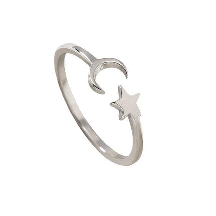 Womens Adjustable Stylish Geometric Creative Ring