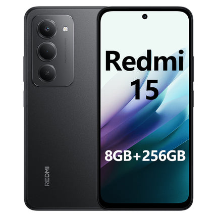 Xiaomi Redmi 15 4G Smartphone, 8GB+256GB, Snapdragon® 685, 6.9" FHD+ DotDisplay, 50MP