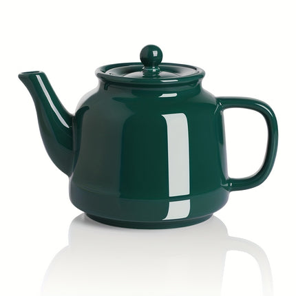 [Porcelain Tea Pot] Sweejar 35oz Porcelain Tea Pot with Removable 18/8 Stainless Steel Infuser