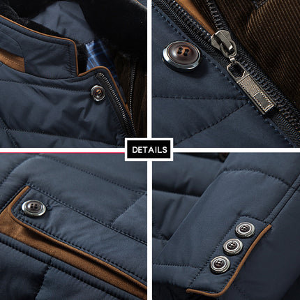 Middle-aged And Elderly Padded Jacket Father Winter Clothes