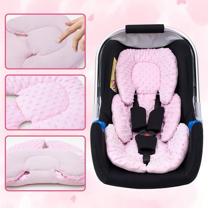 Reversible Baby Car Seat Pad, Protects Head And Body While Supporting Car Seats