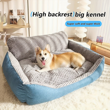 Sofa Bed for Dogs & Cats - Washable, Non-Slip Bottom