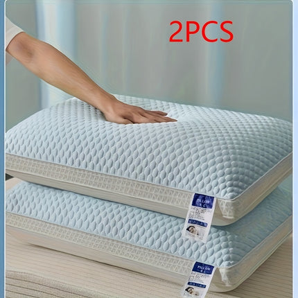 2pcs Cooling Breathable Tofu Pillows - Relax & Neck Support, Easy Sleep Comfort for Home, Bedroom,
