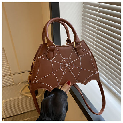 Halloween Spider Web Saddle Bags Fashion Personality Crossbody