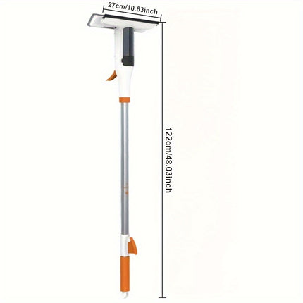 Wiper with Silicone Scraper Floor Cleaning Mop Window Cleaner Household Cleaning Tools