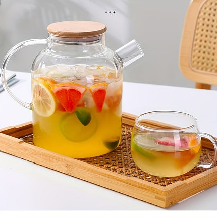 Teapot Featuring an Infuser – Can Be Reused, Safe for Microwave Use, – Recyclable