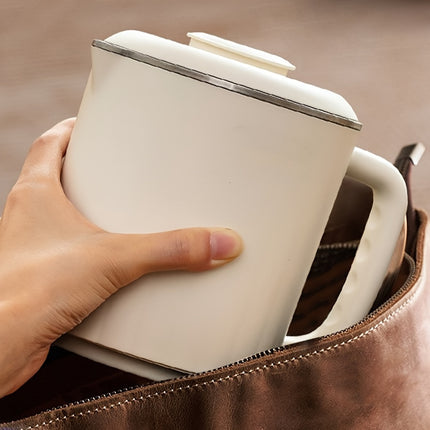 All-steel Folding Kettle Travel Business Trip Portable Kettle Stainless Steel Electric Water Cup Mini Home