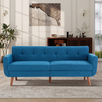 Sofa, Mid Century Modern Style Love Seat Couches for The Living Room, Button Tufted
