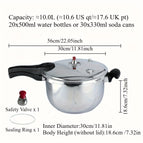30CM-9L Stainless Steel Pressure Cooker