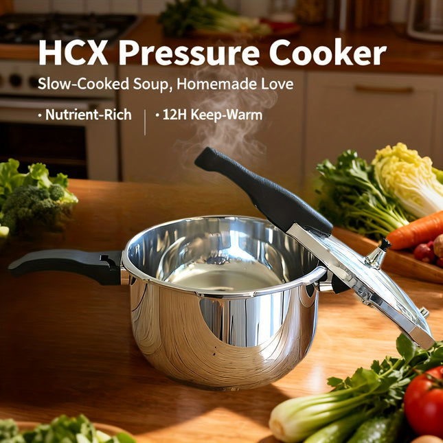 32cm Multi Function Quick Pressure Cooker Compatible with Gas and Induction Cookers