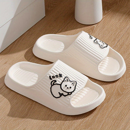 7 set Slippers for Women, Summer Indoor Home Bathroom Shower Sandals, Cartoon