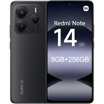 Xiaomi Redmi Note 14 5G Smartphone, 6.67" AMOLED Display, 108MP+8MP+2MP Triple Camera, 5110mAh Battery,