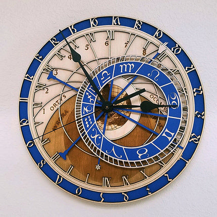 Twelve constellations big wall clock art clock