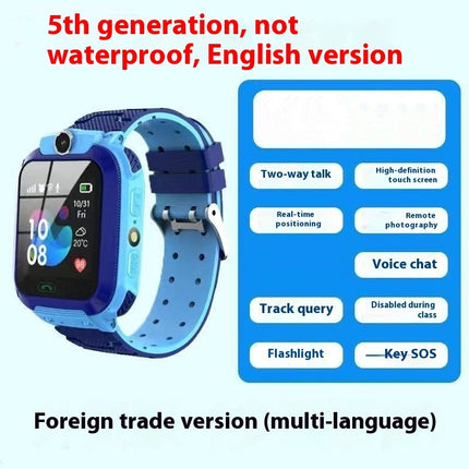 5 Generation Q12 Waterproof Child Smart Phone Watch